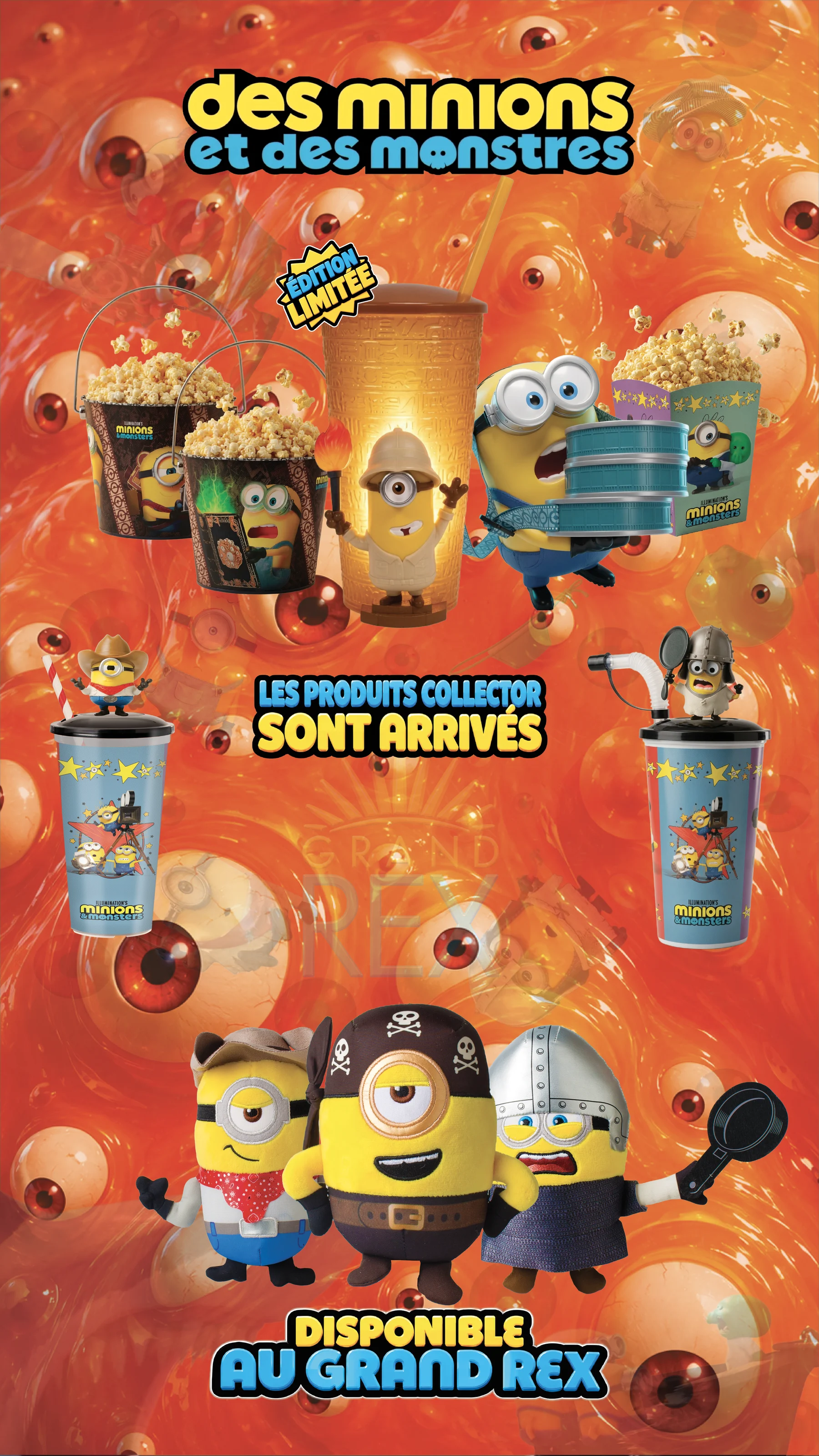 Composition originale de Timothée pour les produits collector Minions au Grand Rex