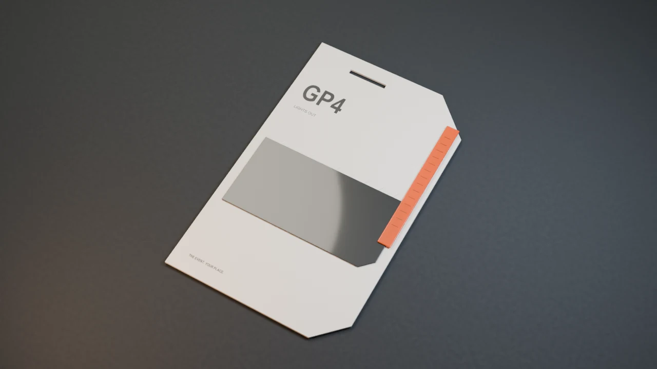 Credential original GP4, rendu du projet source